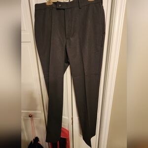 Men's Classic Dark Grey Dress Pants